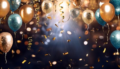 Wall Mural - christmas lights background