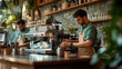 © Studio Nova - The Barista Brewing Coffee