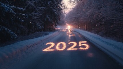 Sticker - 2025 Road to the New Year