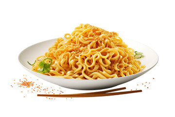 Ramen  on transparent background. Ramen themes. Asian cuisine themes. Asian restaurant. Japanese soup. Ramen making. PNG cut out. Image for graphic designer. Image for flyers. China. Japan. Asia.