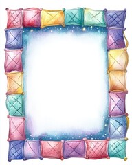 Wall Mural - Pillow Frame.