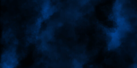 Poster - Blue smoke in dark background.Texture and desktop picture. blue texture with colorful smoke, decorative and blurry and grunge blue paper texture, Colorful blue textures for making flyer and poster.	
