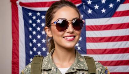 Military woman