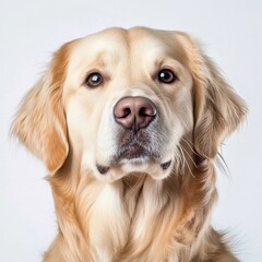 Wall Mural - Golden Retriever Closeup.