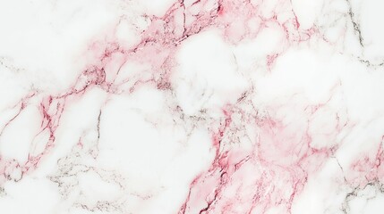 Sticker - White marble granite wall surface with a pink patterned graphic featuring an elegant and smooth texture Ideal for floor and countertop ceramic tiles this stone slab provides a gray and silver back