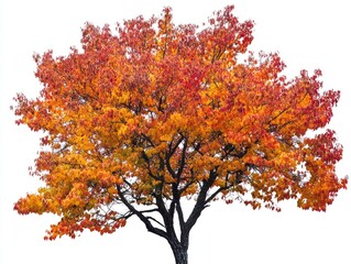 Sticker - autumn tree