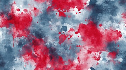 Gray and Red Texture with Seamless Tie Dye Effect Ink Streaks and Stains Ethnic Bohemian Blue Splatter Abstract Wash Spots Creative Ink Spill in a Seamless Pattern Blue Tie Dye Canvas Design Red G