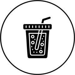 Sticker - Cold drink Icon