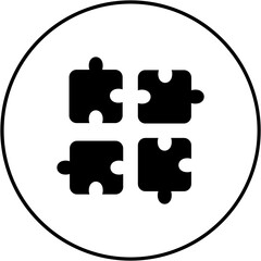 Poster - Puzzle Icon