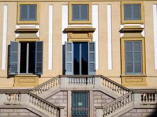 Canvas Print - Historic Villa Reale at Monza, Italy