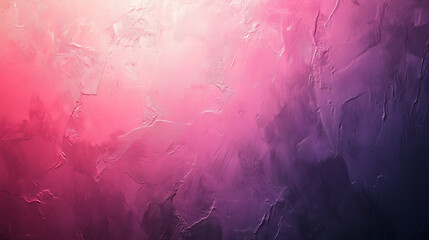 Wall Mural - Textured Pink And Purple Gradient Wall Art With Abstract Stucco