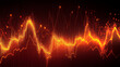 © lungkeemao - The dynamic chart showing market volatility is popular for stock market analysis presentations.