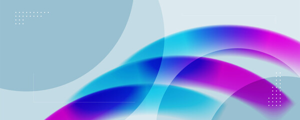 Wall Mural - blue and purple gradient abstract background. great for banner, poster, website, header.