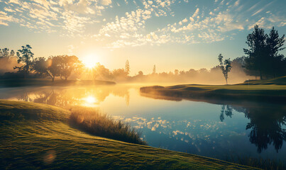 golf-themed graphic advertising backgrounds.