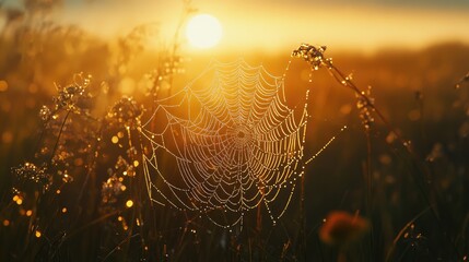 dew on the grass