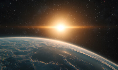 Wall Mural - graphics of space, planets, and astronauts on a white background.