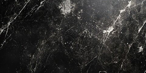 Poster - Elegant Black Marble Texture for Design Projects