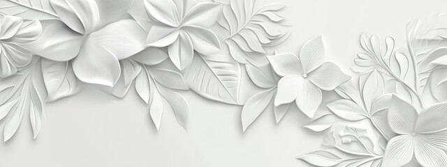 Set of modern one-line illustrations of plants. A minimalist print set with a modern feel to it.