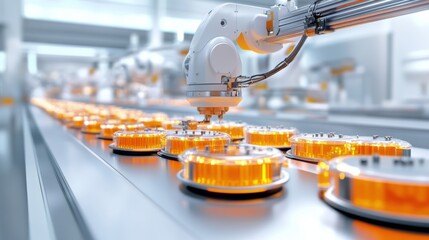 Poster - Advanced Robotics Handling Circular Objects in Factory
