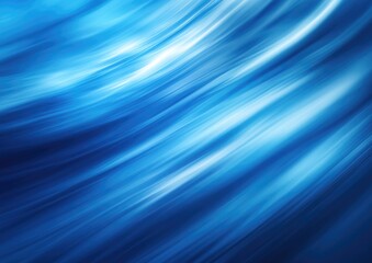 Wall Mural - Abstract blue background with motion blur displayed in a line art illustration