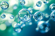 © john - Maintaining hydrogen (H2) as a fuel: Innovative water-based fuel cells for future ecological balance, energy sustainability, and environmental preservation. Presence of H2 molecules in liquid bubbles