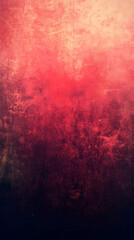 Wall Mural - Abstract Red Gradient Background with Noise Texture Effects, grunge pattern with light texture