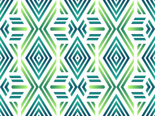 Poster - abstract Colorful seamless pattern for textile, ceramic tiles and design. diagonal square, rectangle and hexagon shape elements.