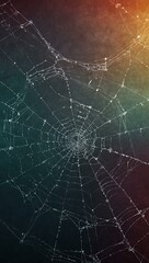 Abstract background with a cobweb pattern.