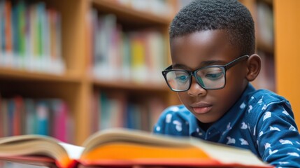 Reading skills development, emphasizing progress and improvement in literacy