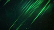 © Johannes - Black Friday or Cyber Monday poster template with a few digital green glowing lines crossing the background like meteors, photorealism transparent background