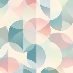 Wall Mural - Colorful abstract geometric pattern design