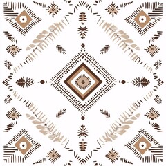 Poster - Abstract geometric pattern on white background