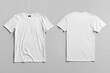 © atar - White T Shirt Mockup, Front and Back View