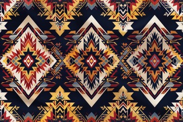 Aztec geometric pattern for wallpaper  fabric  and textiles.