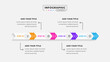 © Graphic Ocean - Vector 4 steps business process infographic design template