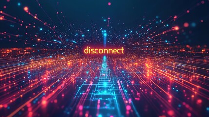 Fototapete - Disconnect from the digital world, find peace. .