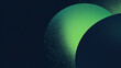 © Nordic - Glowing green light patten black background grainy gradient noise texture poster banner backdrop abstract design, power point background