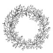 © Daria Minaeva - An Elegant and Beautiful Floral Wreath Design Serving as Ideal Inspiration for Seasonal Decor