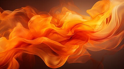Wall Mural - abstract orange fire background texture red border with fiery yellow flames and smoke pattern halloween fall or autumn colors of orange red and yellow