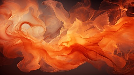 Wall Mural - abstract orange fire background texture red border with fiery yellow flames and smoke pattern halloween fall or autumn colors of orange red and yellow