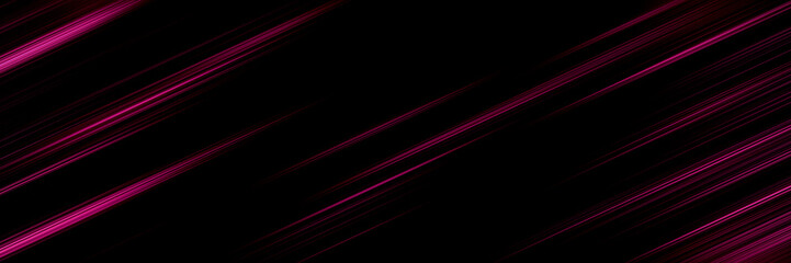 Sticker - Background abstract pink and black dark are light with the gradient is the Surface with templates metal texture soft lines tech design pattern graphic diagonal neon background.