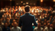 © Siasart Stock - Speaker Addressing a Large Audience - Photo