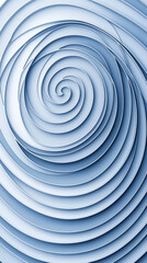 Wall Mural - Abstract blue spiral background