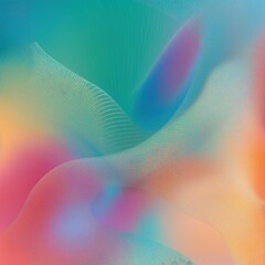 Fototapete - Abstract colorful mesh gradient background illustration. Modern design with bright blue, dark, soft colors. Geometric shapes, curves, patterns create dynamic effect. Suitable for banner, cover,