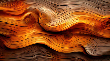 Wall Mural - Abstract Wooden Texture