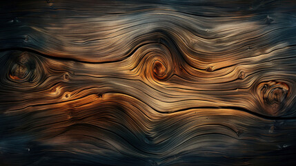 Wall Mural - Intricate Wood Grain Texture