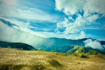 landscape with sky