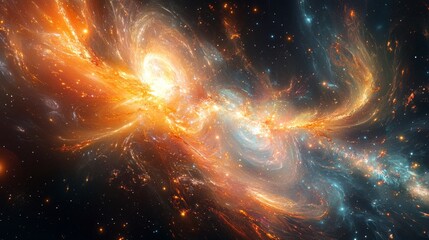 Wall Mural - Cosmic Nebula.