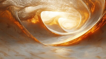 Canvas Print - Golden Cave.