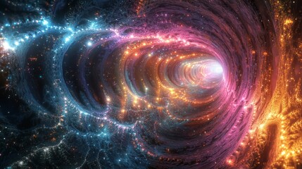 Canvas Print - Cosmic Tunnel.